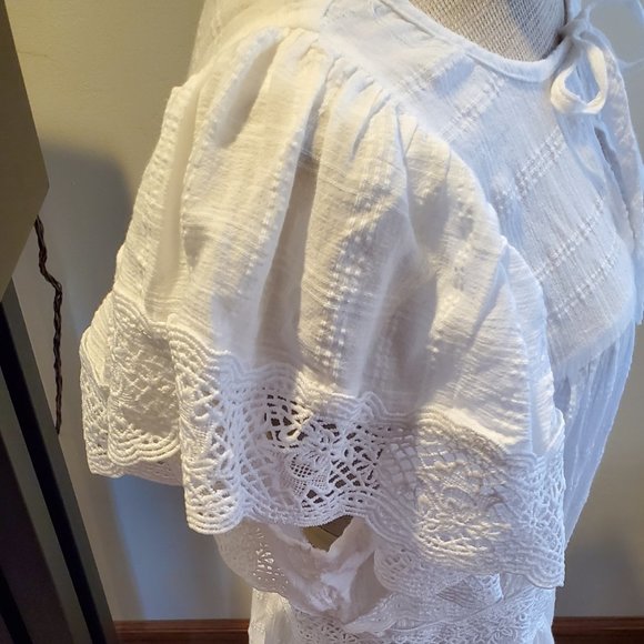 GAP White Maxi Dress NWOT - Picture 3 of 8